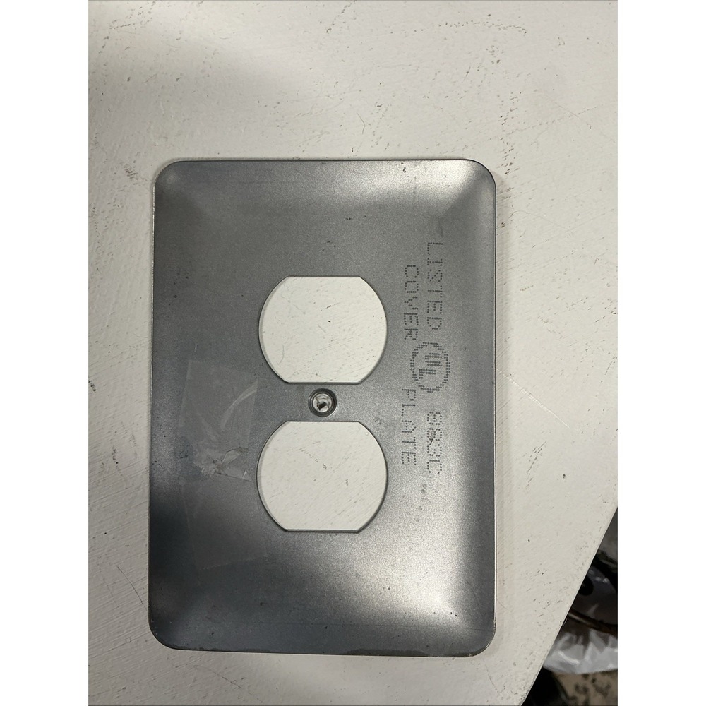 Baseball Heavy Steel Wall Plug In Plate Cover Man Cave - Picture 2 of 2